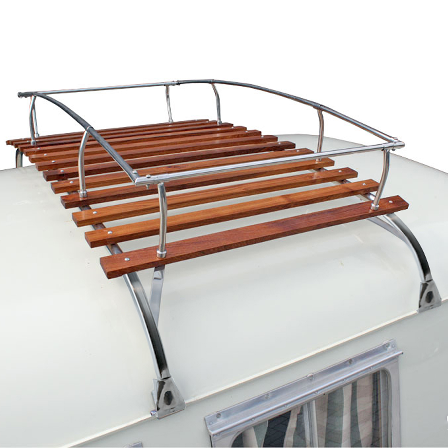 Dachgepäckträger, 2-Bogen-Version, Edelstahl 