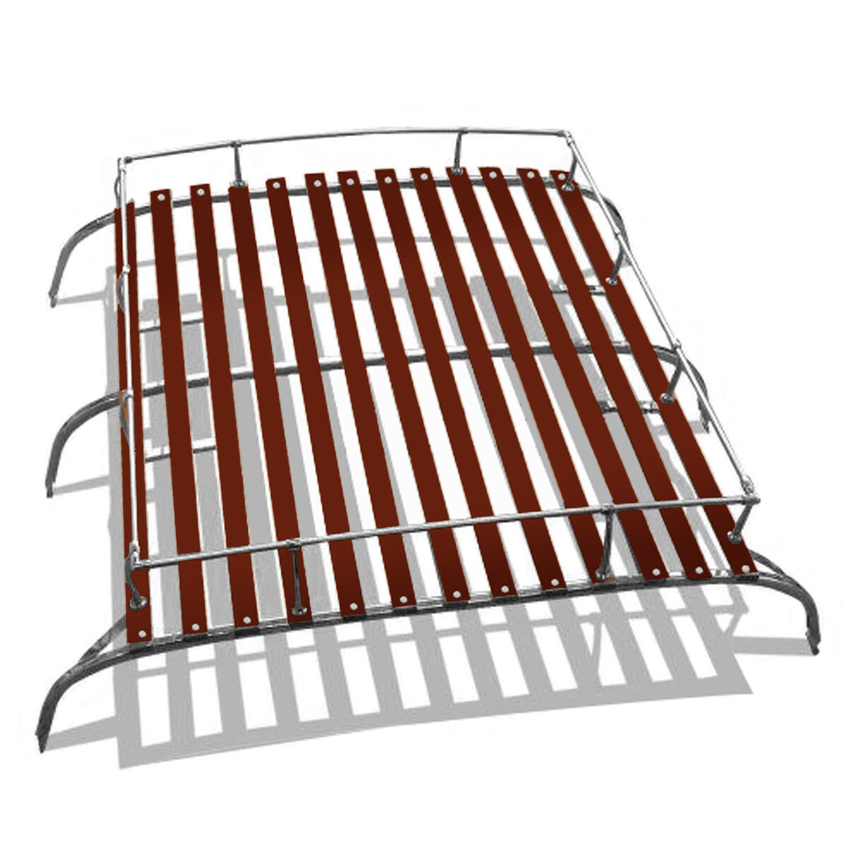 Dachgepäckträger, 3-Bogen-Version, Edelstahl 